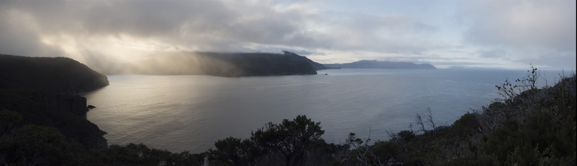 Afternoon Misty Sunset Cape Huoy