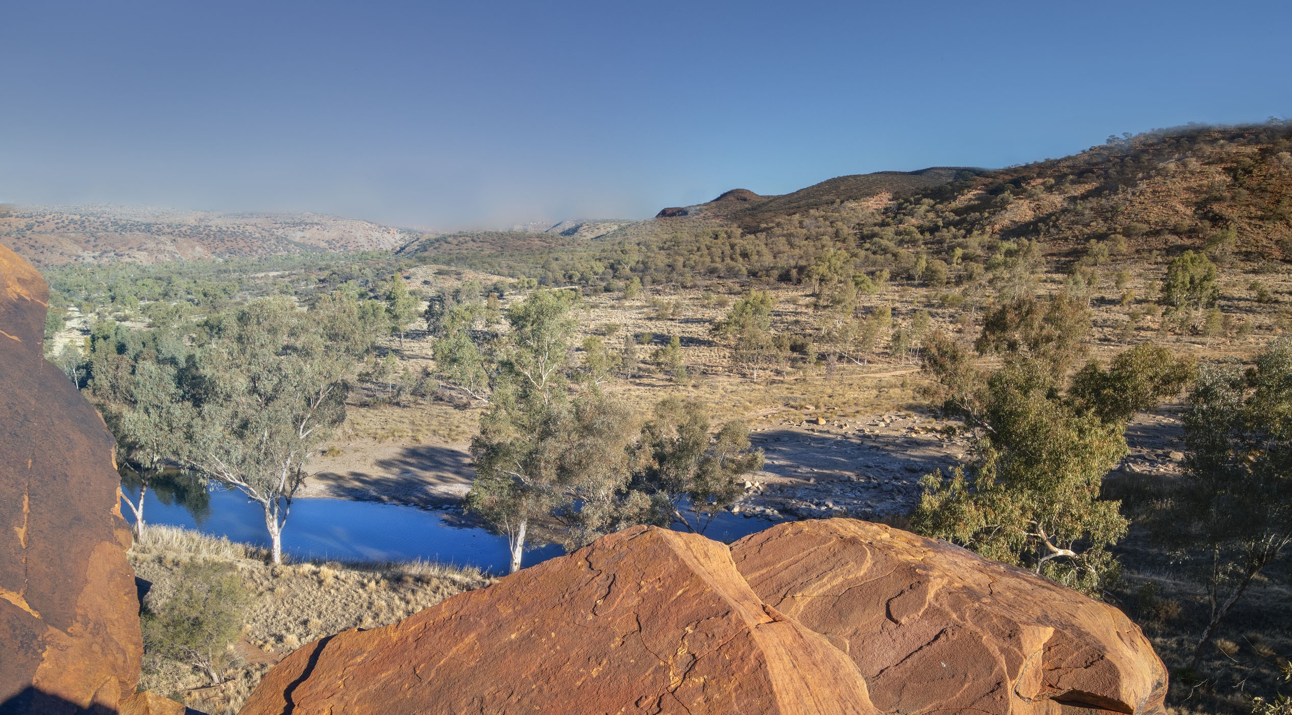 Boggy Hole Rock Wallaby View