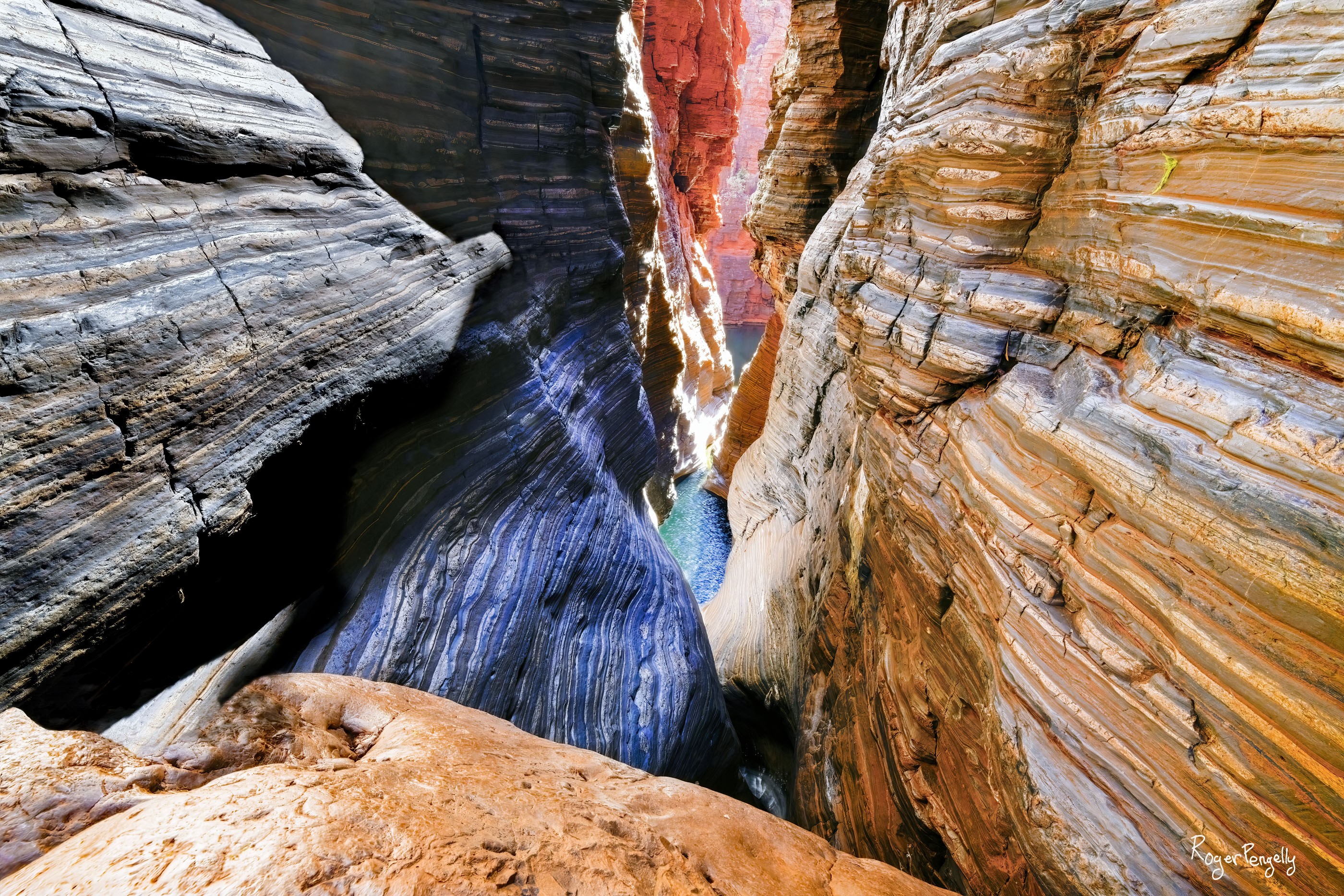 Knox Canyon Descends to Red Gorge 