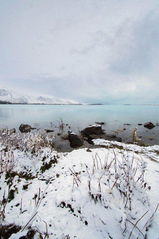 Lake Tekapo in Snow