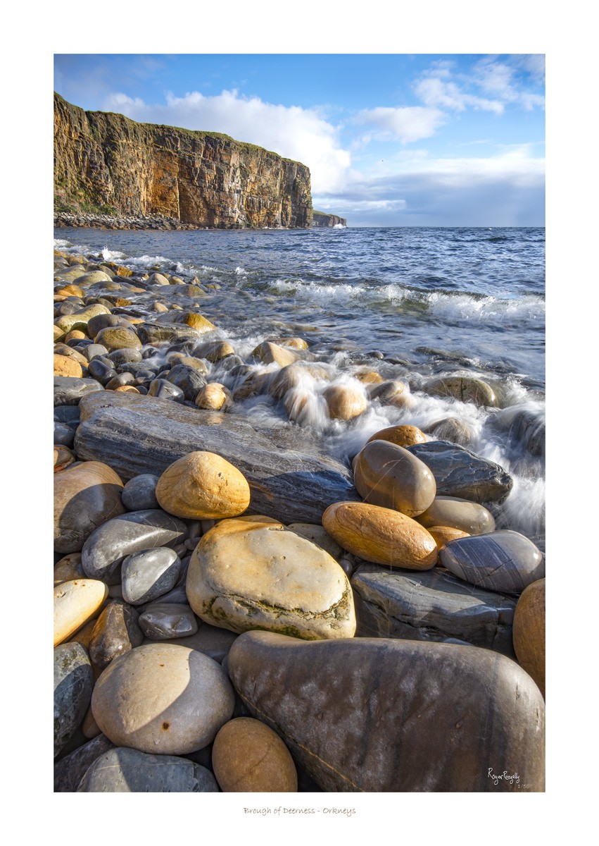 Brough of Deerness Rocks and Waves