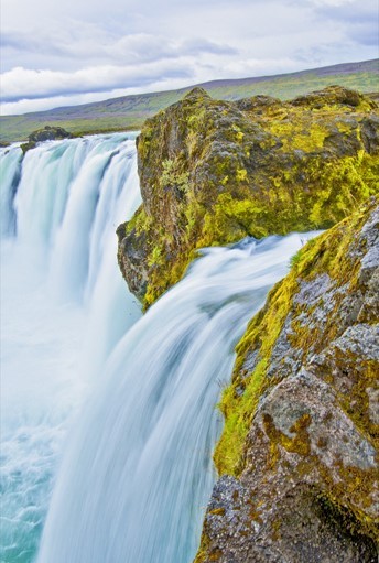 Godafoss Close UP