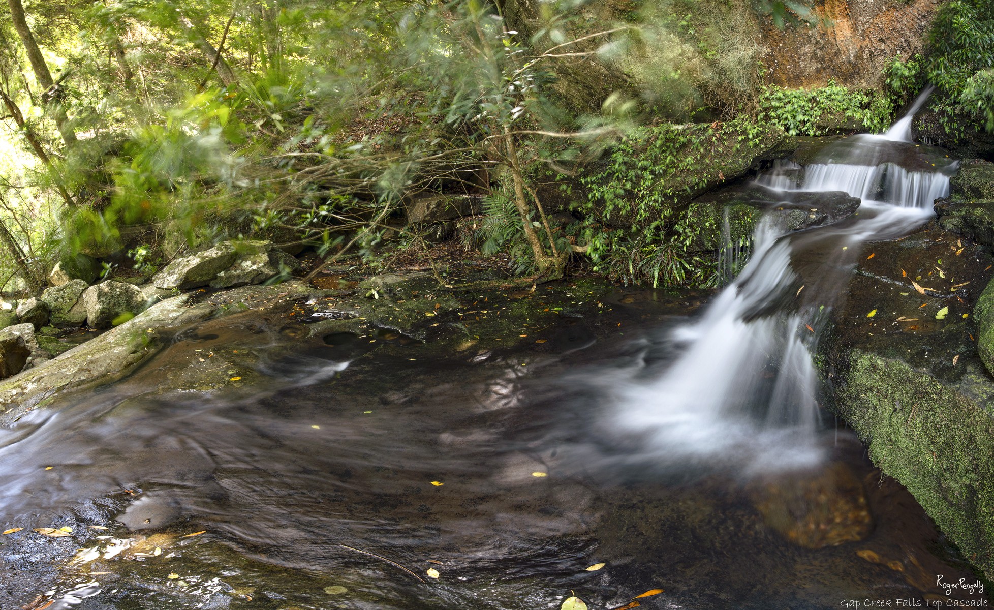 Gap Creek Falls Top Cascade 